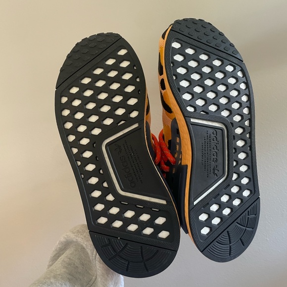 Pharrell x NMD Human Race 'Animal Print - Pulse Amber - Picture 4 of 5